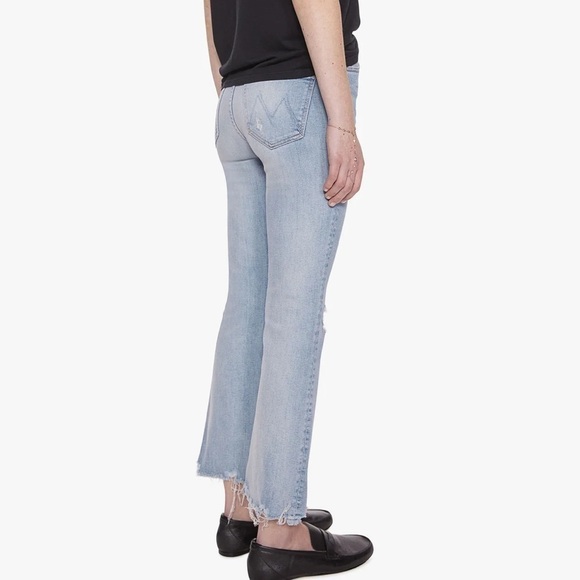 New Mother The Hustler Ankle Chew Jeans in Petal Plucker Size 29 - Picture 4 of 8